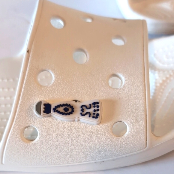 CROCS White Slide Sandals - Picture 5 of 10